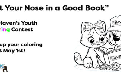 “Put Your Nose in a Good Book” Youth Coloring Contest